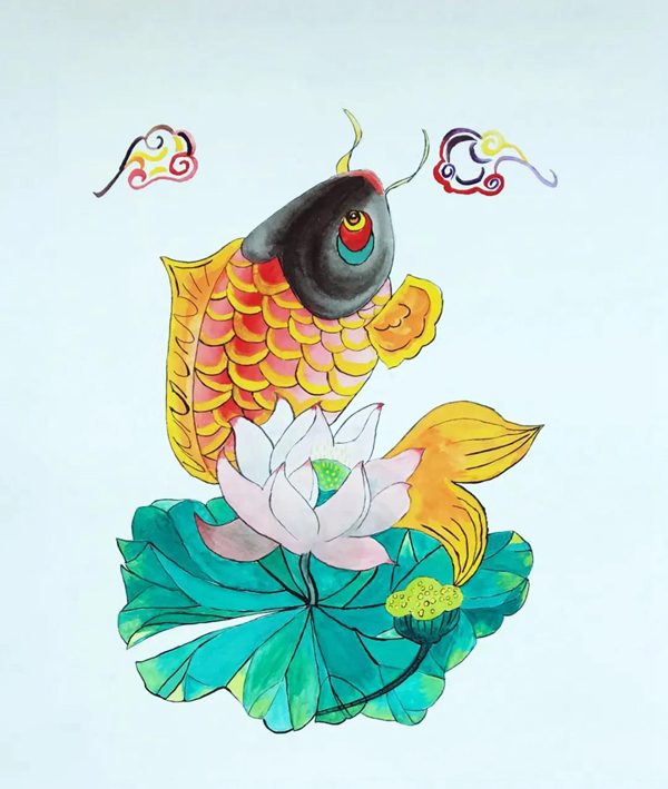 连年有余    罗春